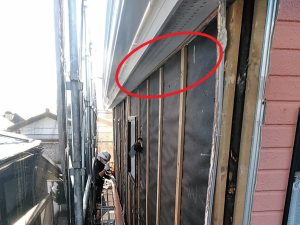 外壁工事の張替え　お得なこと　その１０　横浜市Ｋ様邸-１０（3月25日）