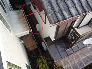 外壁リフォームをお得にすること　足場解体について　神奈川県伊勢原市Ｋ様邸-14（5月27日）