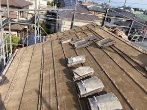 屋根のリフォーム　コロニアル屋根について　神奈川県厚木市Ｓ様邸-3（6月3日）