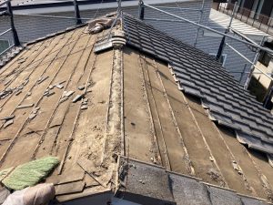 屋根のリフォーム　コロニアル屋根について　神奈川県厚木市Ｓ様邸-3（6月3日）